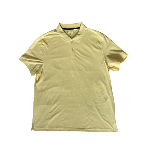 Club Room Yellow Mens Performance Regular Fit Stretch Polo Shirt - XXL - Picture 3 of 12